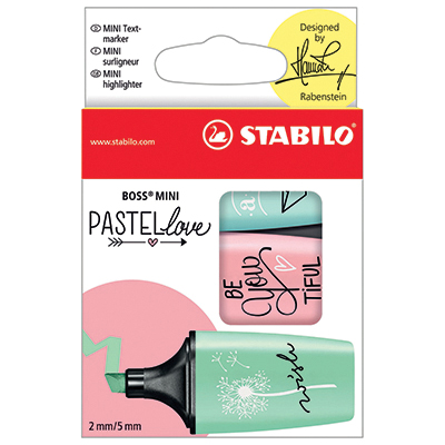EVIDENZIATORE+STABILO+BOSS+MINI+PASTELLOVE+57+BOX+PZ%2E3%3Cbr%3E%3Ci%3ESTABILO%3C%2Fi%3E