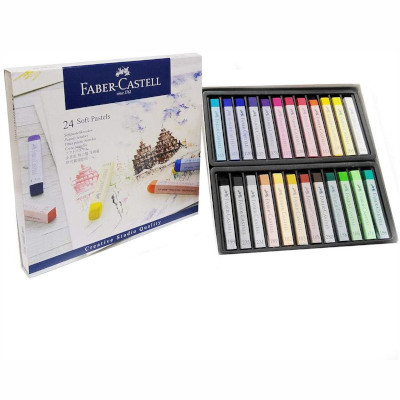CRETE+MORBIDE+FABER+SET+PZ%2E24%3Cbr%3E%3Ci%3EFABER+CASTELL%3C%2Fi%3E