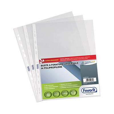 BUSTA+PPL+FORATURA+UNIVERSALE+22X30+PESANTE+%2D+LISCIA+PZ%2E50%3Cbr%3E%3Ci%3EFAVORIT%3C%2Fi%3E