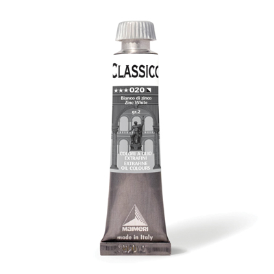 COLORI+AD+OLIO+CLASSICO+ML%2E20+BIANCO+DI+ZINCO%3Cbr%3E%3Ci%3EMAIMERI%3C%2Fi%3E