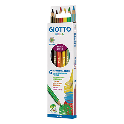 PASTELLI+GIOTTO+MEGA+CLASSIC+%2D+PZ+6%3Cbr%3E%3Ci%3EGIOTTO%3C%2Fi%3E