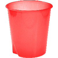 CESTINO+GETTACARTE+E020+TRASPARENTE+ROSSO%3Cbr%3E%3Ci%3EFELLOWES%3C%2Fi%3E