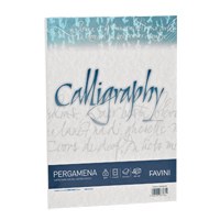 CARTA+CALLIGRAPHY++A4+GR%2E190+FG%2E50+PERGAMENA+NATURALE%3Cbr%3E%3Ci%3EFAVINI%3C%2Fi%3E