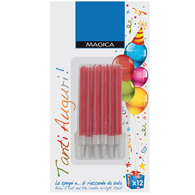 CANDELINA+PER+TORTA+MAGICA+CON+SUPPORTO+ROSSO%3Cbr%3E%3Ci%3ENO+BRAND%3C%2Fi%3E