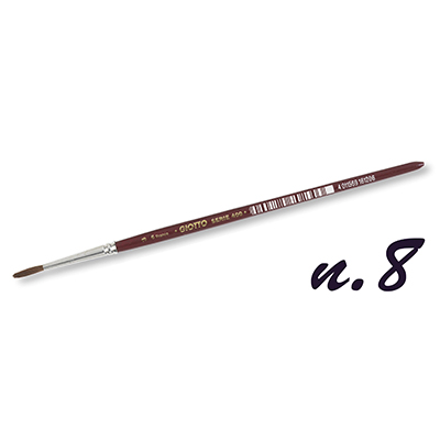 PENNELLI+PUNTA+TONDA+PELO+DI+PONY+400+N%2E8+PZ%2E12%3Cbr%3E%3Ci%3EFILA%3C%2Fi%3E