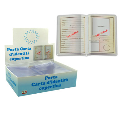 PORTA+CARTA+D%27IDENTITA%27+CUSTODIA+IN+PVC+CRISTAL+A+LIBRO%3Cbr%3E%3Ci%3EALPLAST%3C%2Fi%3E