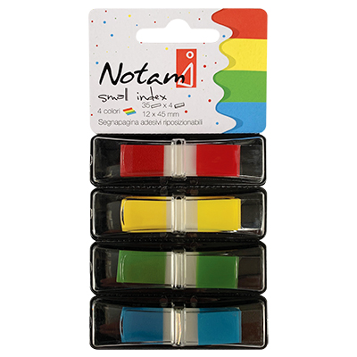 SEGNAPAGINA+ADESIVO+NOTAMI+MM%2E12X44+FF%2E35+4+COLORI%3Cbr%3E%3Ci%3ENOTAMI%3C%2Fi%3E