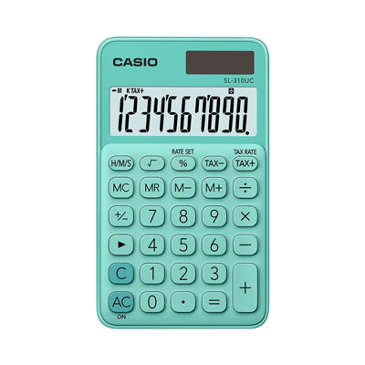 CALCOLATRICE+TASCABILE+CASIO+SL%2D310UC+10+CIFRE+VERDE+PASTELLO%3Cbr%3E%3Ci%3ECASIO%3C%2Fi%3E