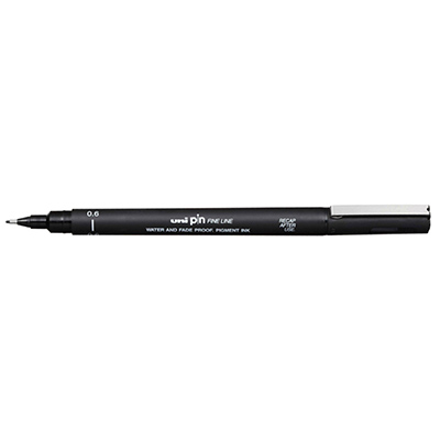 PENNA+UNI+PIN+FINELINER+06+NERO%3Cbr%3E%3Ci%3EMITSUBISHI%3C%2Fi%3E