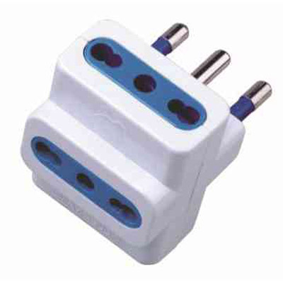 ADATTATORE+MULTIPLO+3+PRESE+BIPASSO+16A+BIANCO%3Cbr%3E%3Ci%3ECFG%3C%2Fi%3E