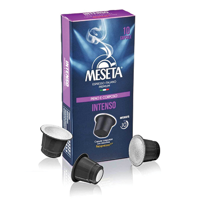 CAPSULE+CAFFE%27+MESETA+COMP%2ENESPRESSO+INTENSO%3Cbr%3E%3Ci%3EMESETA%3C%2Fi%3E