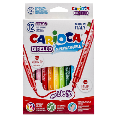 PENNARELLI+CARIOCA+BIRELLO+2+PUNTE+IN+SCATOLA+12+PZ%2E%3Cbr%3E%3Ci%3ECARIOCA%3C%2Fi%3E