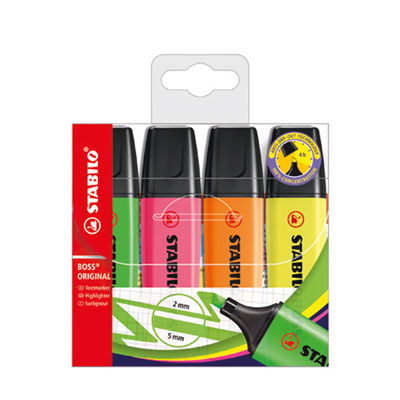 EVIDENZIATORE+STABILO+BOSS+BUSTA+PZ%2E4%3Cbr%3E%3Ci%3ESTABILO%3C%2Fi%3E