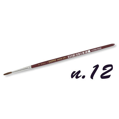 PENNELLI+PUNTA+TONDA+PELO+DI+PONY+400+N%2E12+PZ%2E12%3Cbr%3E%3Ci%3EFILA%3C%2Fi%3E