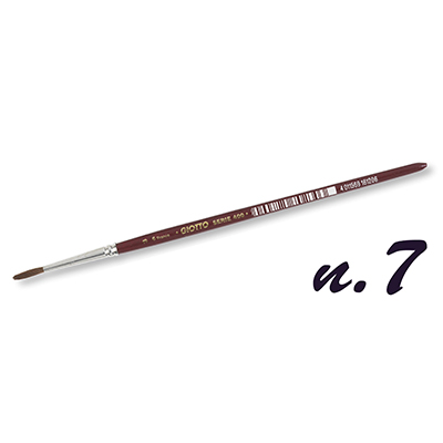 PENNELLI+PUNTA+TONDA+PELO+DI+PONY+400+N%2E7+PZ%2E12%3Cbr%3E%3Ci%3EFILA%3C%2Fi%3E