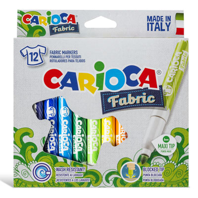 PENNARELLI+CARIOCA+FABRIC+PER+TESSUTO+PZ%2E12%3Cbr%3E%3Ci%3ECARIOCA%3C%2Fi%3E