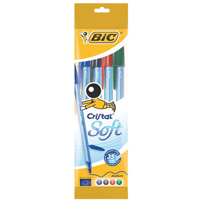 BLISTER+SFERE+BIC+CRISTAL+SOFT+COLORI+ASSORTITI+PZ%2E+4%3Cbr%3E%3Ci%3EBIC%3C%2Fi%3E