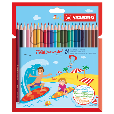 PASTELLI+STABILO+AQUACOLOR+ASTUCCIO+IN+CARTONE+DA+24%3Cbr%3E%3Ci%3ESTABILO%3C%2Fi%3E