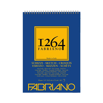 BLOCCO+FABRIANO+1264+SCHIZZI+A5+GR%2E90+FG%2E60+SPIRALE+LATO+CORTO%3Cbr%3E%3Ci%3EFABRIANO%3C%2Fi%3E