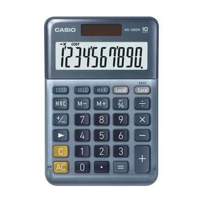CALCOLATRICE+TAVOLO+CASIO+MS%2D100EM%3Cbr%3E%3Ci%3ECASIO%3C%2Fi%3E
