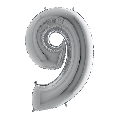 PALLONCINO+MYLAR+NUMERO+9+CM+36+COL%2EARGENTO%3Cbr%3E%3Ci%3EBIG+PARTY%3C%2Fi%3E