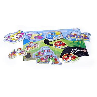 PUZZLE+FLESSIBILE+SOGGETTO+MEZZI+DI+TRASPORTO%3Cbr%3E%3Ci%3EMINILAND%3C%2Fi%3E