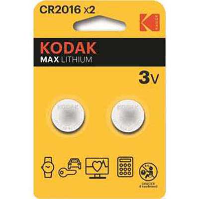 BATTERIE+KODAK+MAX+LITHIUM+CR2016+PZ%2E2%3Cbr%3E%3Ci%3EKODAK%3C%2Fi%3E
