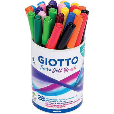 BARATTOLO+28+PENNARELLI+GIOTTO+TURBO+SOFT+BRUSH%3Cbr%3E%3Ci%3EGIOTTO%3C%2Fi%3E