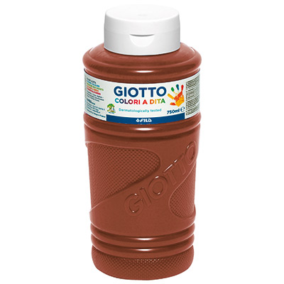 TEMPERA+GIOTTO+COLORI+A+DITA+ML%2E750+MARRONE%3Cbr%3E%3Ci%3EGIOTTO%3C%2Fi%3E