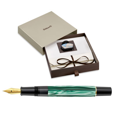 STILO+PELIKAN+MARMORIZZATA+VERDE+M200+PENNINO+M%3Cbr%3E%3Ci%3EPELIKAN%3C%2Fi%3E