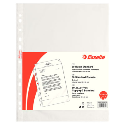 BUSTA+PPL+FOR%2E+UNIV%2E+ESSELTE+STANDARD+22X30+ANTIRIFLESSO+PZ%2E50%3Cbr%3E%3Ci%3EESSELTE%3C%2Fi%3E