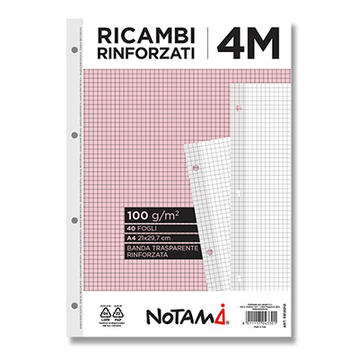 RICAMBIO+RINFORZATO+GR%2E100+A4+FG%2E40+NOTAMI+4M%3Cbr%3E%3Ci%3ENOTAMI%3C%2Fi%3E