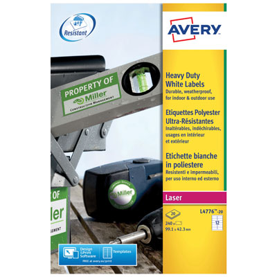 ETICHETTE+ADESIVE+STAMPABILI+AVERY+POLIESTERE+BIANCO+99%2C1X139+FG%3Cbr%3E%3Ci%3EAVERY%3C%2Fi%3E