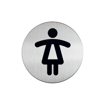 PITTOGRAMMA+ADESIVO+TONDO+DONNA+DIAM%2E+8%2C3+CM%3Cbr%3E%3Ci%3EDURABLE%3C%2Fi%3E