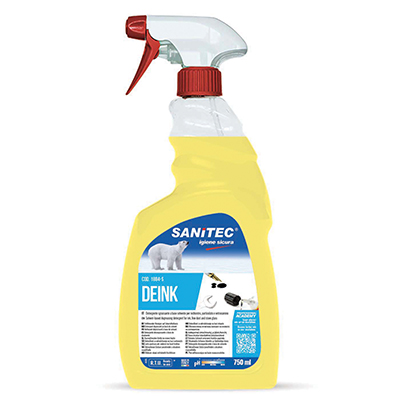 DETERGENTE+SGRASSANTE+DEINK+DETERSOLVENTE+CON+DOSATORE+ML+750%3Cbr%3E%3Ci%3ESANITEC%3C%2Fi%3E