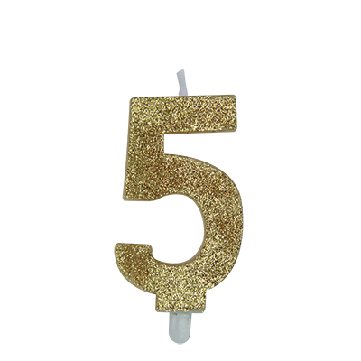 CANDELA+NUMERO+5+SWEETY+ORO+GLITTER+CM+9%3Cbr%3E%3Ci%3EBIG+PARTY%3C%2Fi%3E