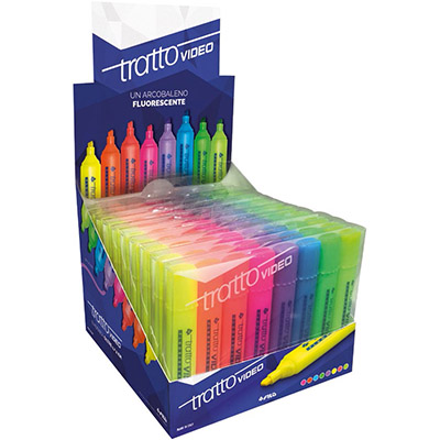 EVIDENZIATORE+TRATTO+VIDEO+PZ%2E8+ASSORTITI%3Cbr%3E%3Ci%3ETRATTO%3C%2Fi%3E