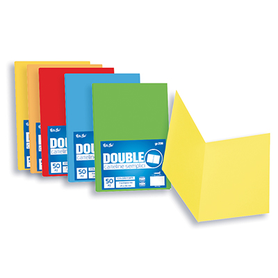 CARTELLINA+SEMPLICE+DOUBLE+ASSORTITA+5+COLORI++FORTI+PZ%2E50%3Cbr%3E%3Ci%3ERED+IN+BLU%3C%2Fi%3E