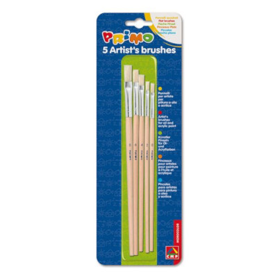 BL%2E5+PENNELLI+PRIMO+PUNTA+PIATTA+MISURE+ASSORTITE%3Cbr%3E%3Ci%3EPRIMO%3C%2Fi%3E