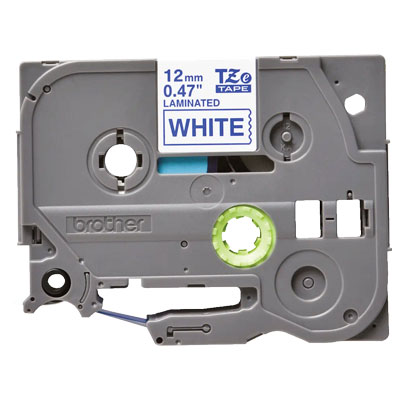 NASTRO+PER+ETICHETTATRICE+BROTHER+SERIE+TZ+MM%2E12XMT%2E8+BLU%2FBIANCO%3Cbr%3E%3Ci%3EBROTHER%3C%2Fi%3E
