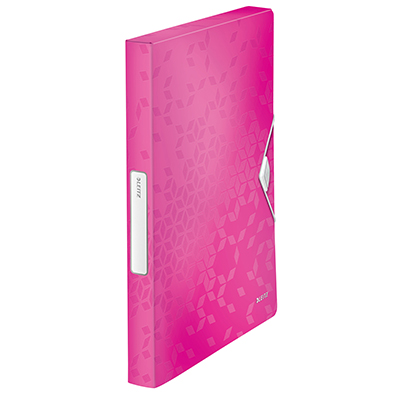 PORTAPROGETTI+WOW+D%2E3+CON+ELASTICO+FUCSIA+METALLIZZATO%3Cbr%3E%3Ci%3ELEITZ%3C%2Fi%3E