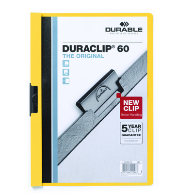 CARTELLINA+PPL+DURACLIP+A4+PER+60+FOGLI+RETRO+GIALLO%3Cbr%3E%3Ci%3EDURABLE%3C%2Fi%3E