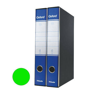 REGISTRATORE+OXFORD+COMMERCIALE+DORSO+5+VERDE%3Cbr%3E%3Ci%3EESSELTE%3C%2Fi%3E