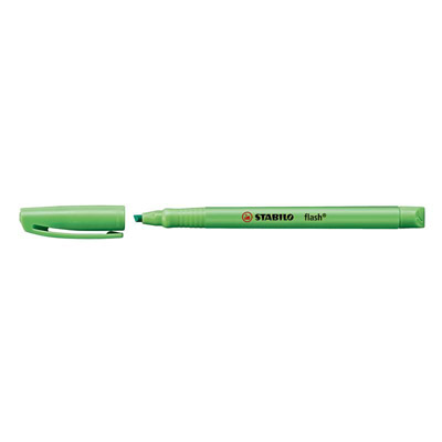 EVIDENZIATORE+STABILO+FLASH+VERDE%3Cbr%3E%3Ci%3ESTABILO%3C%2Fi%3E