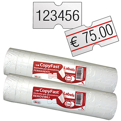 ETICHETTE+PER+PREZZATRICE+COPYFAST+21X12+RETTANGOLARI++LINEA+ROS%3Cbr%3E%3Ci%3ERED+IN+BLU%3C%2Fi%3E