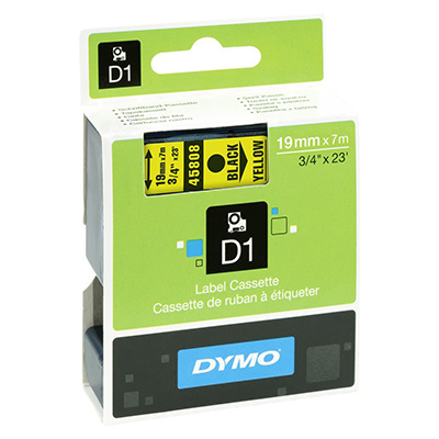 NASTRO+PER+DYMO+LP%2FLM+D1+19X7+NERO%2FGIALLO%3Cbr%3E%3Ci%3EDYMO%3C%2Fi%3E