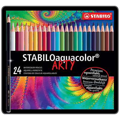 PASTELLI+STABILO+AQUACOLOR+1624+DA+24+SCATOLA+IN+METALLO%3Cbr%3E%3Ci%3ESTABILO%3C%2Fi%3E