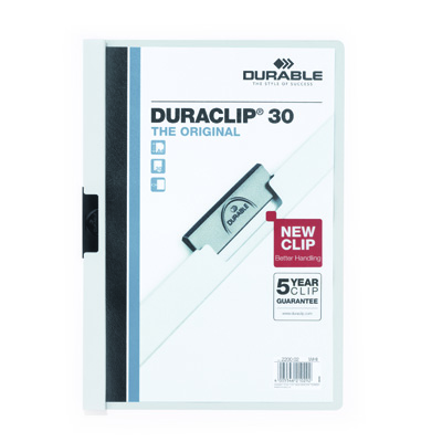 CARTELLINA+PPL+DURACLIP+A4+PER+30+FOGLI+RETRO+BIANCO%3Cbr%3E%3Ci%3EDURABLE%3C%2Fi%3E