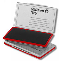 CUSCINETTO+PELIKAN+INCHIOSTRATO+N%2E2+CM%2E7X11+ROSSO%3Cbr%3E%3Ci%3EPELIKAN%3C%2Fi%3E
