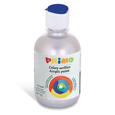 TEMPERA+CMP+ACRILICA+CON+TAPPO+DOSATORE+300+ML+ARGENTO%3Cbr%3E%3Ci%3EPRIMO%3C%2Fi%3E